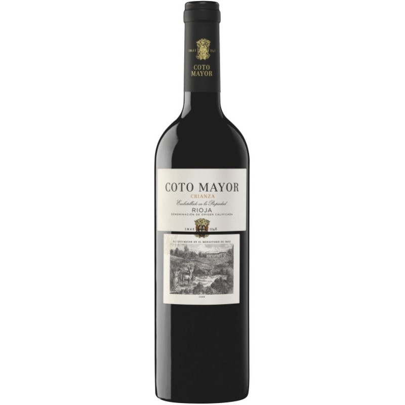 Wino Coto Mayor Crianza wytrawne czerwone 13,5 % 750 ml