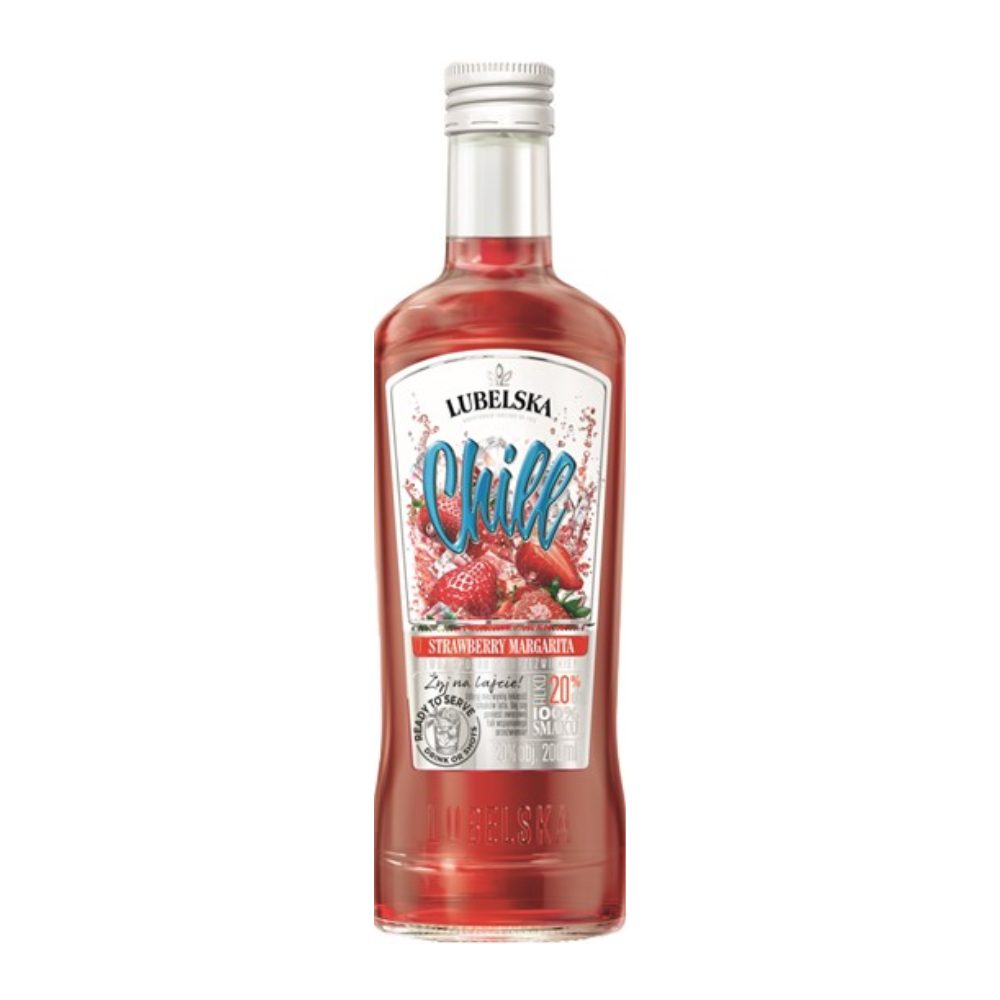 Likier Lubelska Chill Strawberry Margarita 20% 200 ml