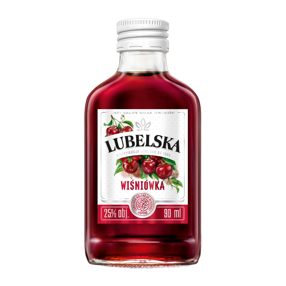 Likier Lubelska Wiśniówka 25% 90 ml