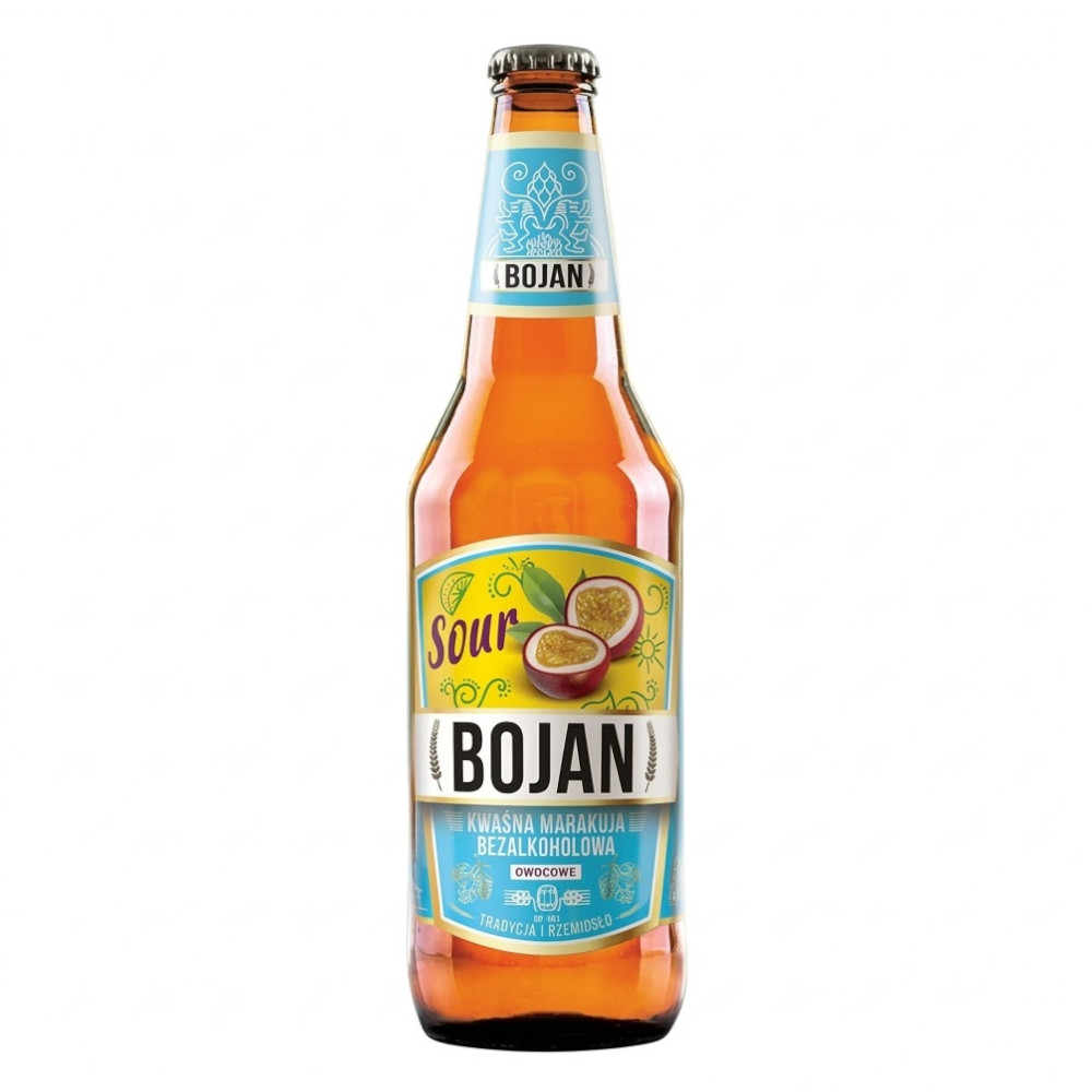 Piwo Bojan Kwaśna Marakuja 0% 500 ml