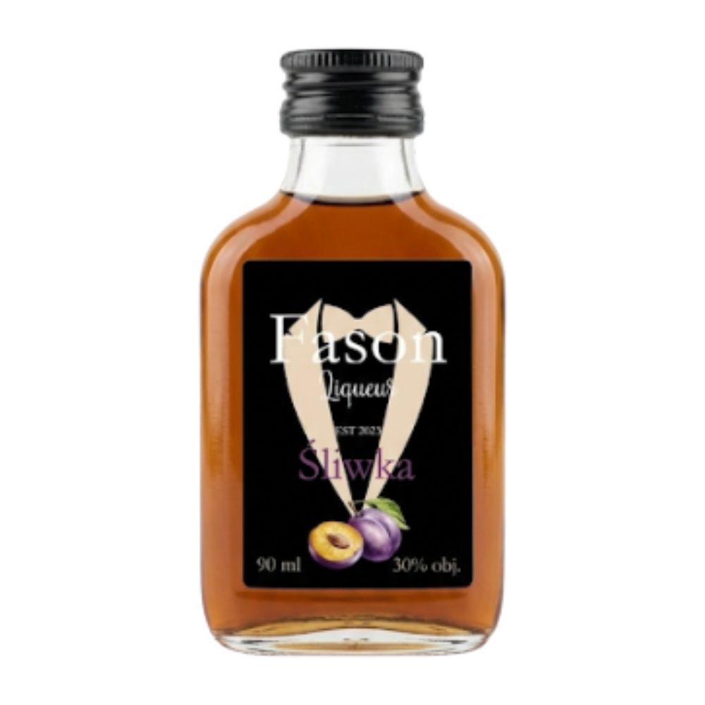 Wódka Fason Śliwka z nutą Brandy 25% 90 ml