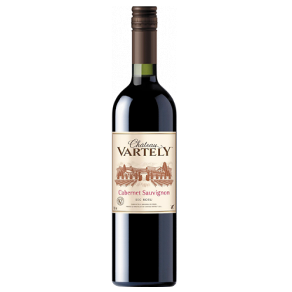 Wino Chateu Vartely Cabernet Sauvignon 12,5% czerwone wytrawne 750 ml