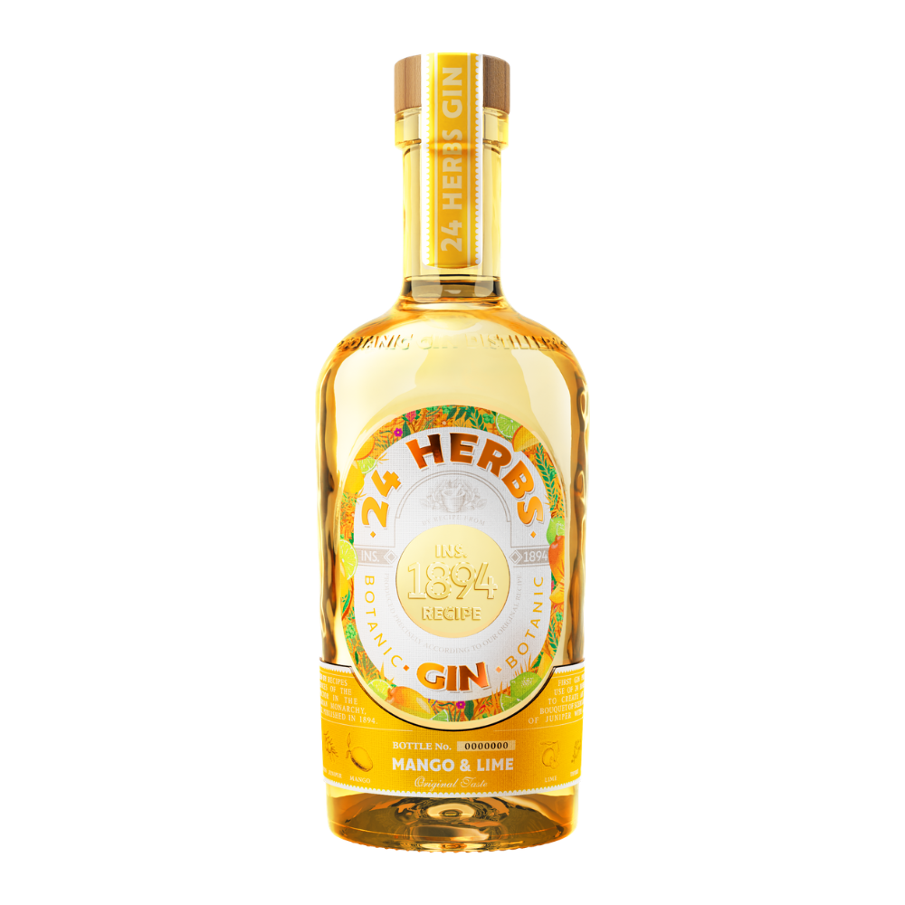 Gin 24 Herbs Mango & Lime 40% 700 ml