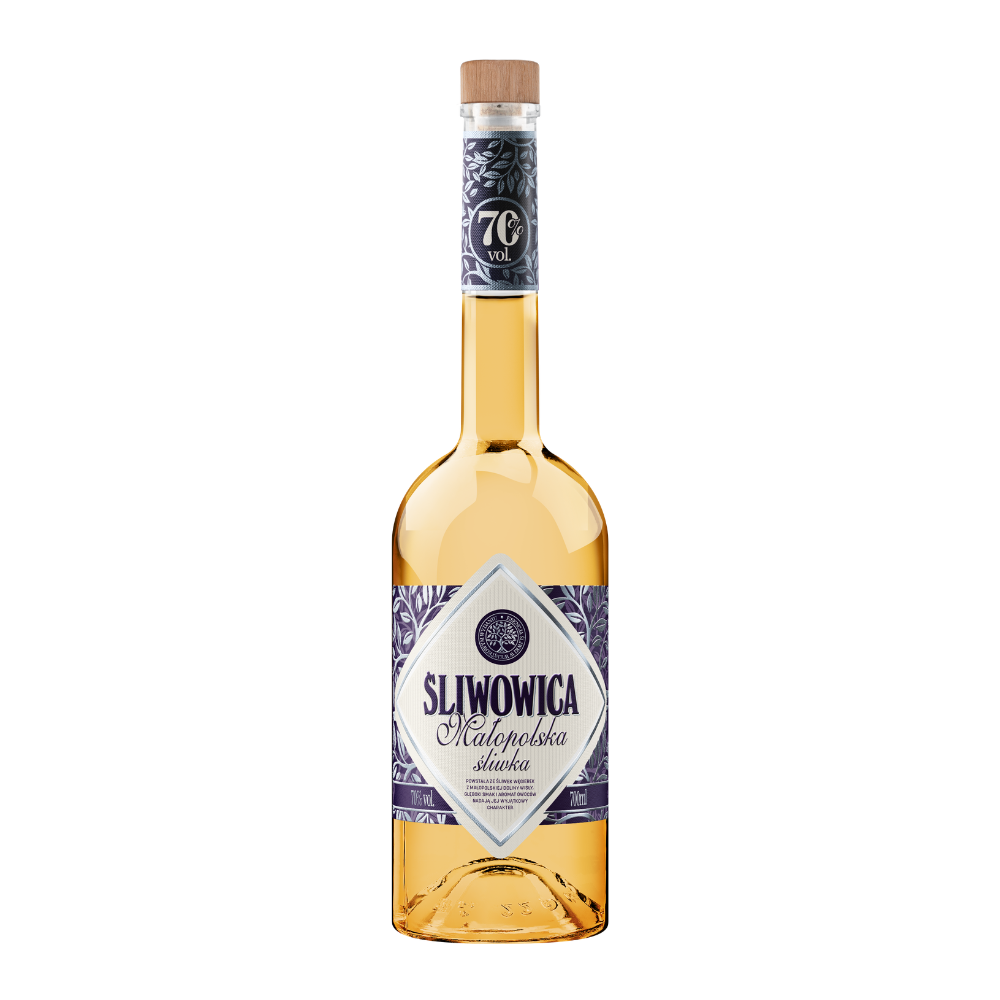 Wódka Śliwowica Małopolska 70% 700 ml