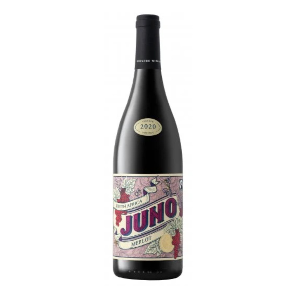 Wino Juno Merlot 14% czerwone wytrawne 750 ml