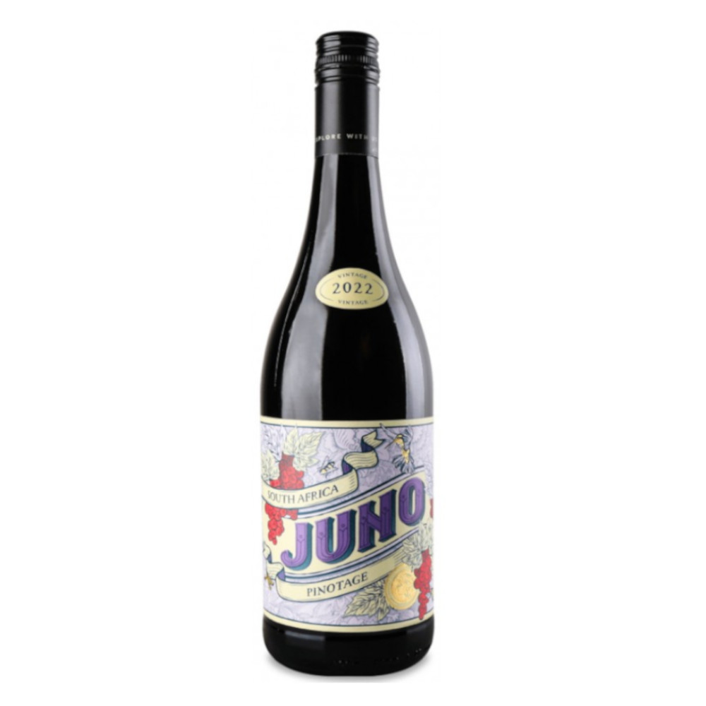Wino Juno Fairtrade Pinotage 14% czerwone wytrawne 750 ml