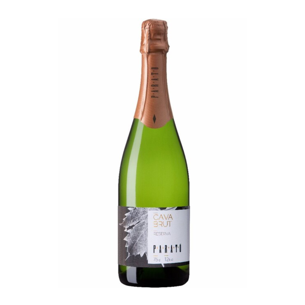 Wino musujące Parato Cava Brut Reserva Organic 12% białe wytrawne 750 ml