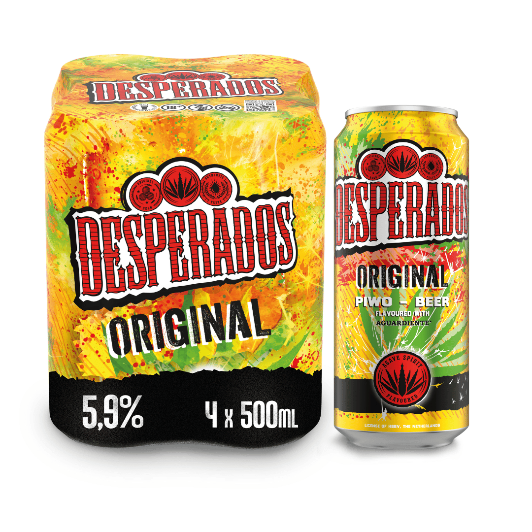 Piwo Desperados Original 5,9% 500 ml 4-pak puszka