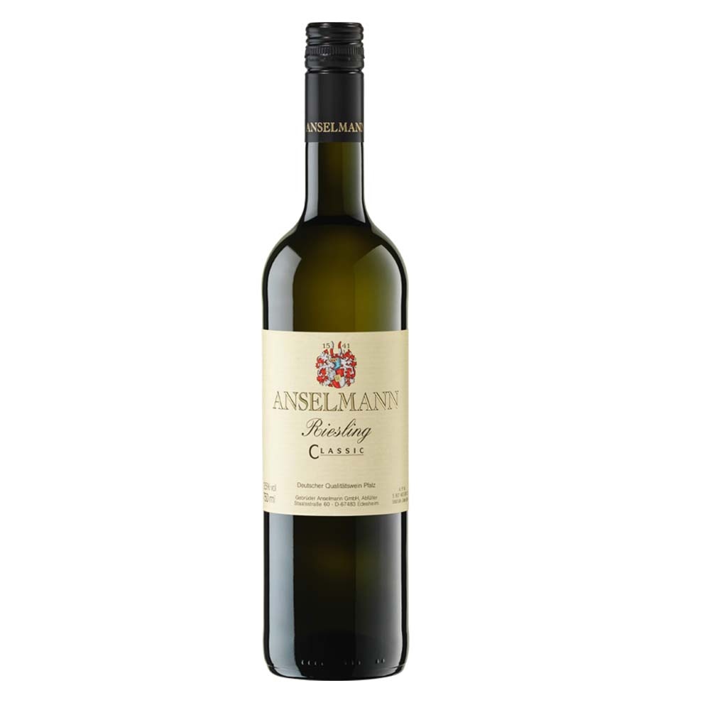 Wino Anselmann Riesling Classic 12,5% białe wytrawne 750 ml