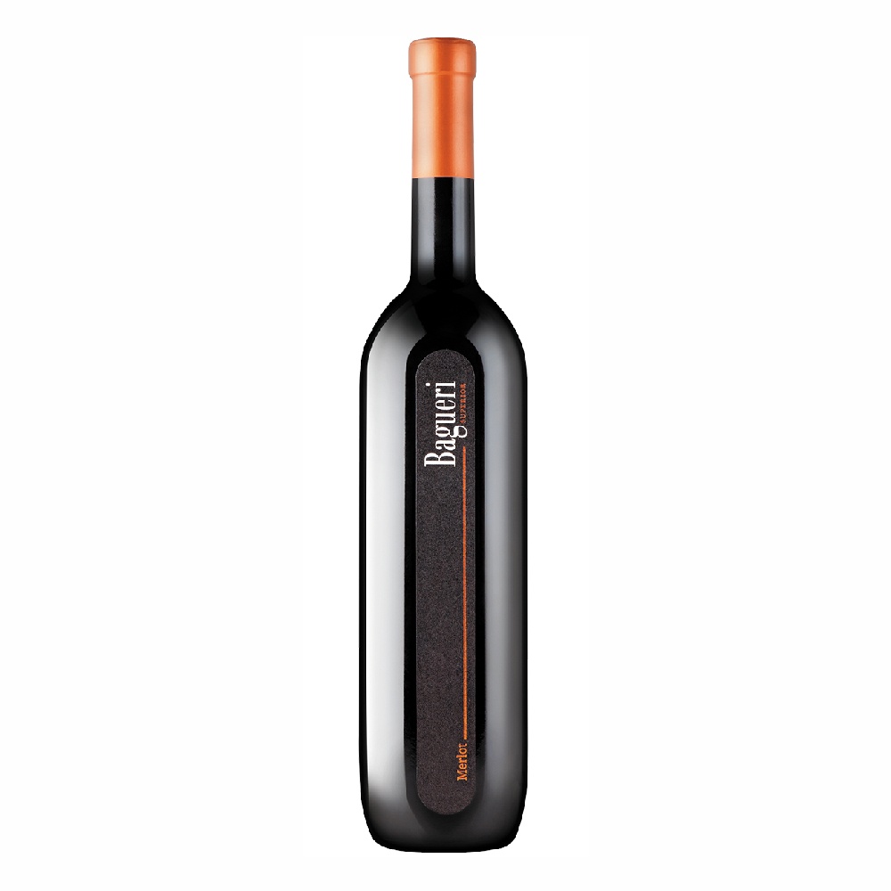 Wino Bagueri Merlot 14% czerwone wytrawne 750 ml