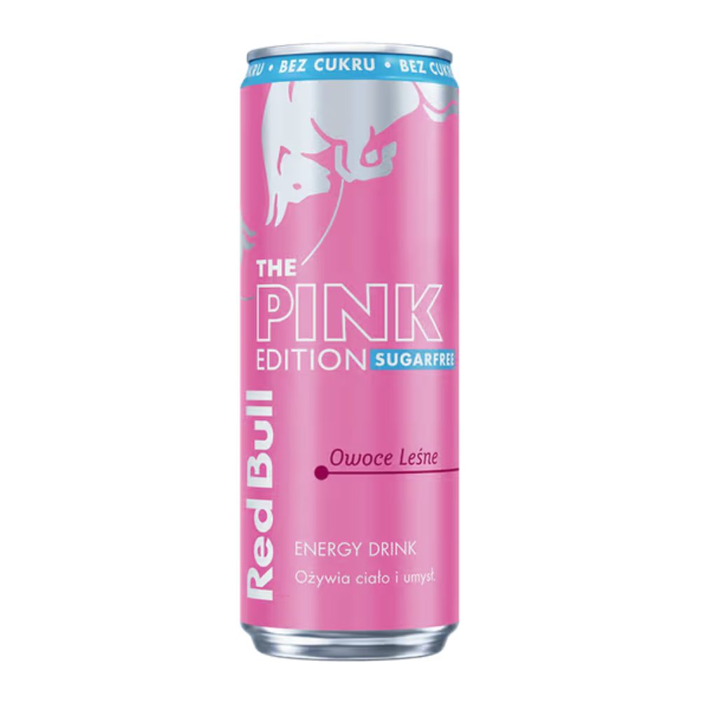 Energetyk Red Bull Pink Zero Owoce Leśne 355 ml DRS