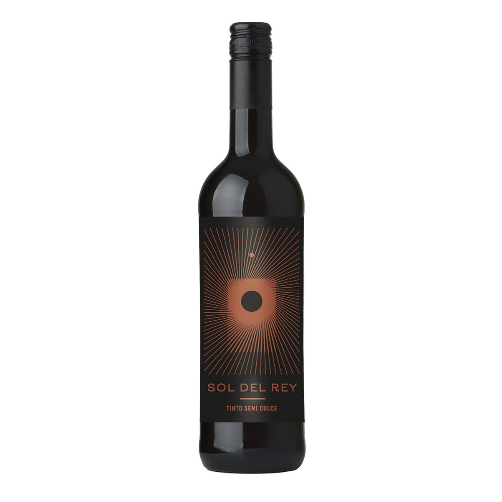 Wino Sol del Rey Tinto Semi Dulce 13% czerwone  półsłodkie 750 ml