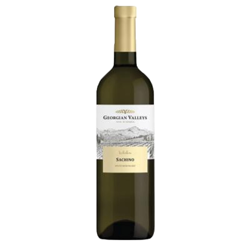 Wino Gorgian Valleys Sachino White 11,5% białe półwytrawne 750 ml