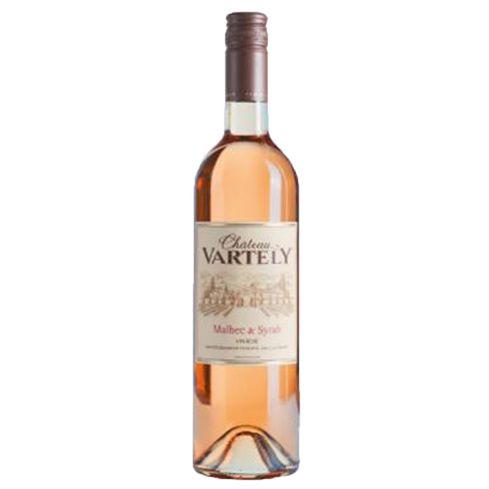 Wino Chateau Vartely Malbec Syrah Rose 13% różowe półwytrawne 750 ml