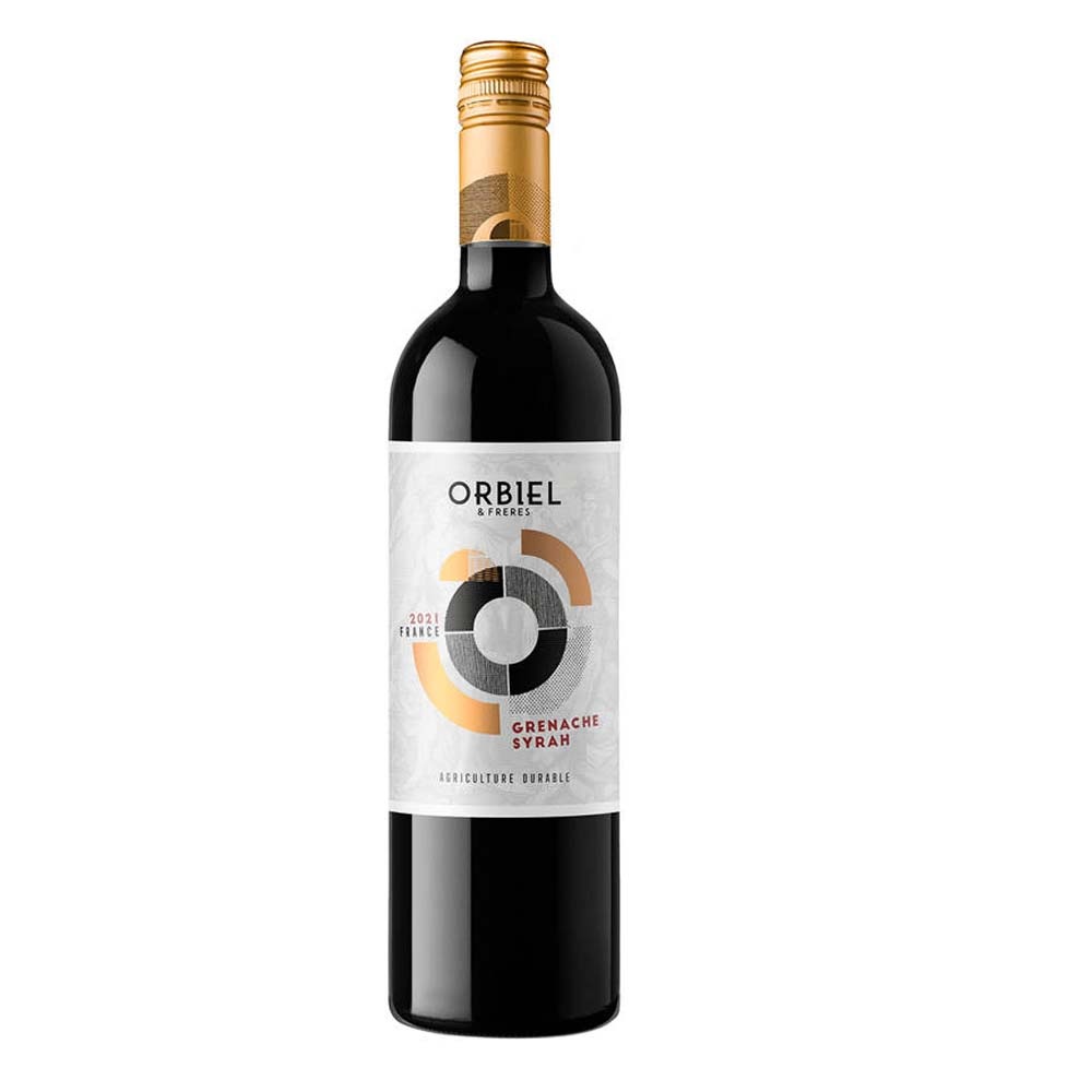 Wino Orbiel & Freres Grenache Syrah 13,5% czerwone wytrawne 750 ml