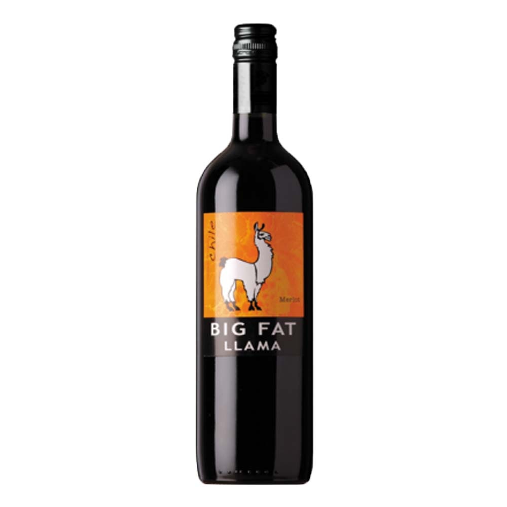 Wino Big Fat Llama Merlot 13,5% czerwone wytrawne 750 ml