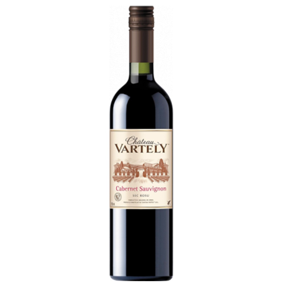 Wino Chateu Vartely Cabernet Sauvignon 12,5% czerwone wytrawne 750 ml