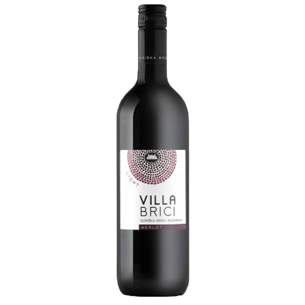 Wino Villa Brici Merlot 12,5% czerwone wytrawne 750 ml