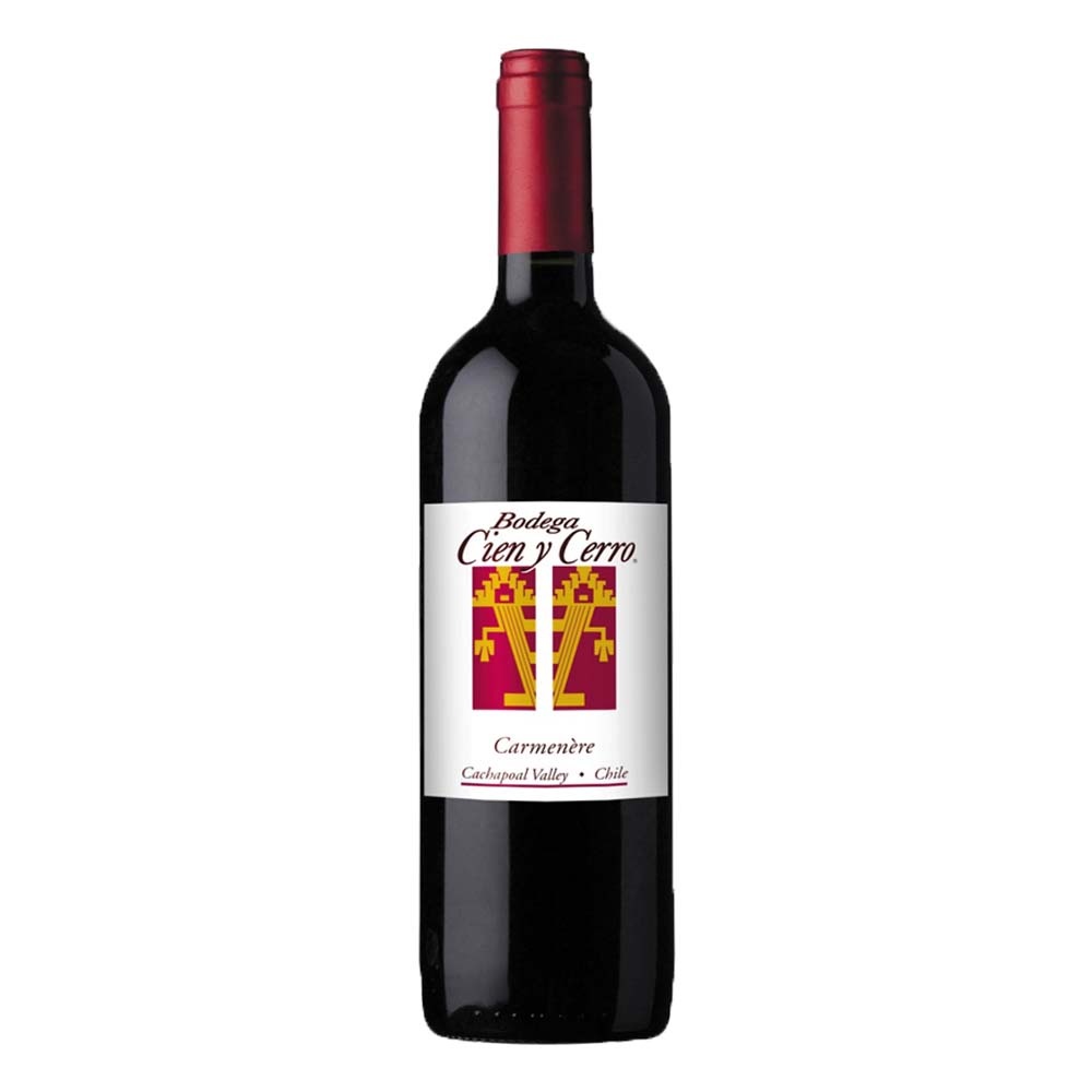 Wino Cien y Cerro Carmenere 13,5% czerwone wytrawne 750 ml