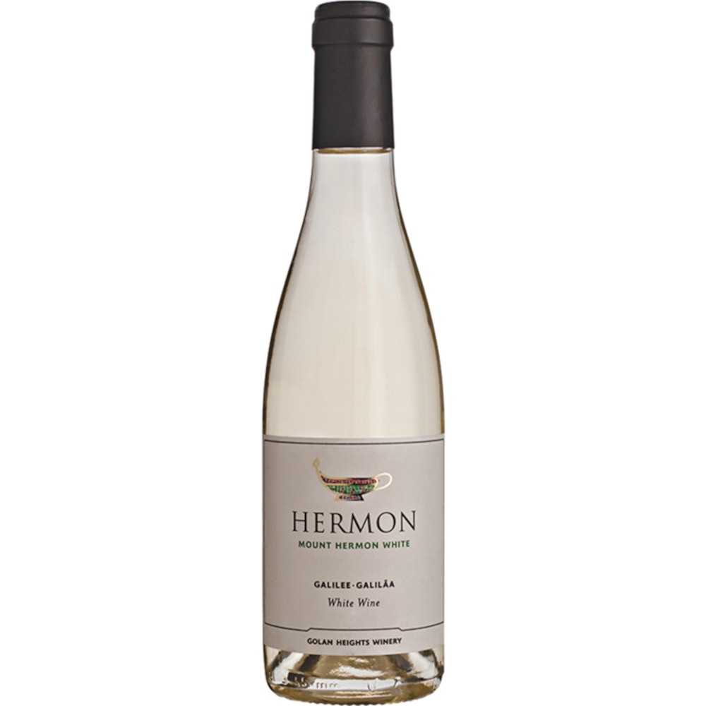 Wino Mount Hermon White 13,5% białe wytrawne 375 ml