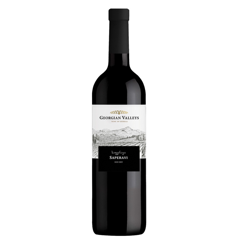 Wino Georgian Valleys Saperavi 13% czerwone wytrawne 750 ml