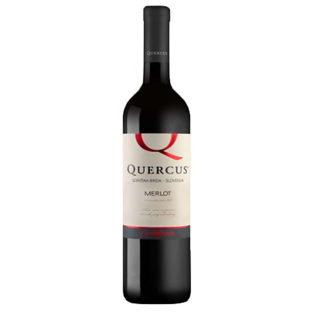 Wino Quercus Merlot 13,5% czerwone wytrawne 750 ml