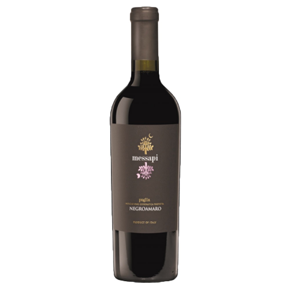 Wino Messapi Negroamro 13,5% czerwone wytrawne 750 ml