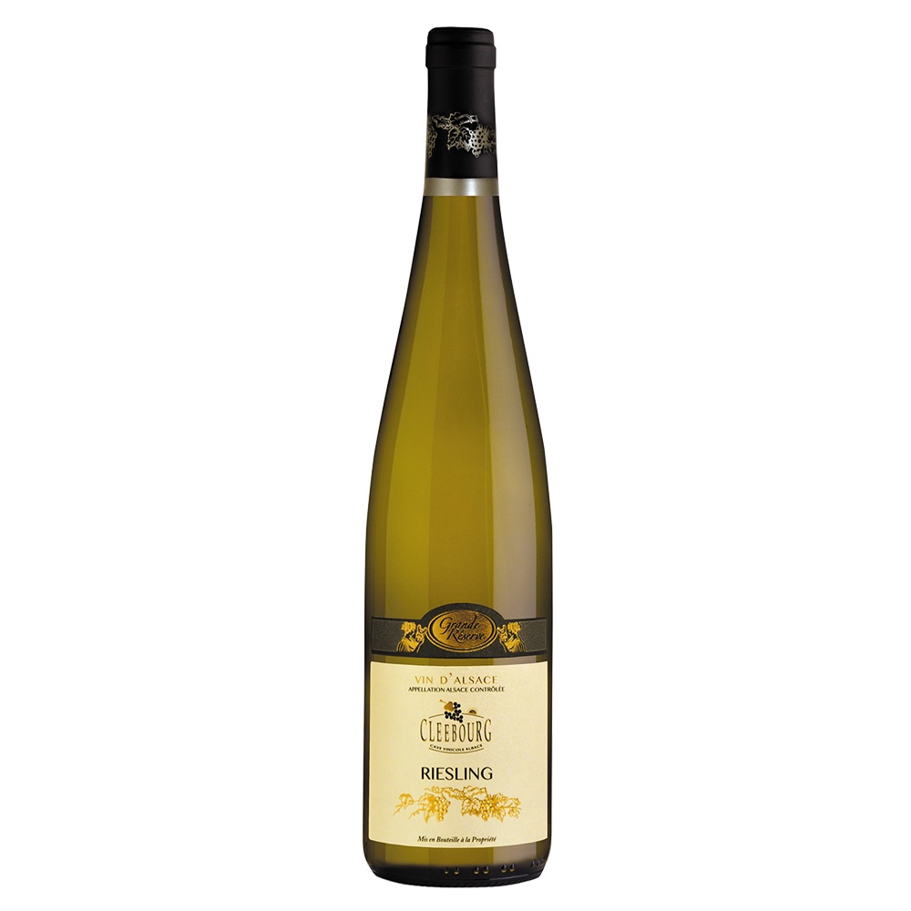 Wino Cleebourg Riesling Grande Reserve  12,5% białe wytrawne 750 ml
