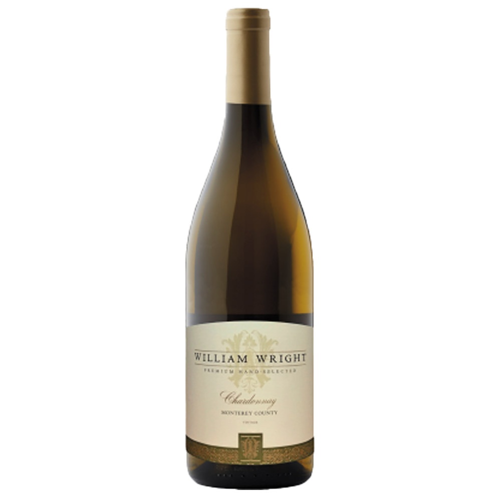 Wino William Wright Chardonnay 13,5% białe wytrawne 750 ml