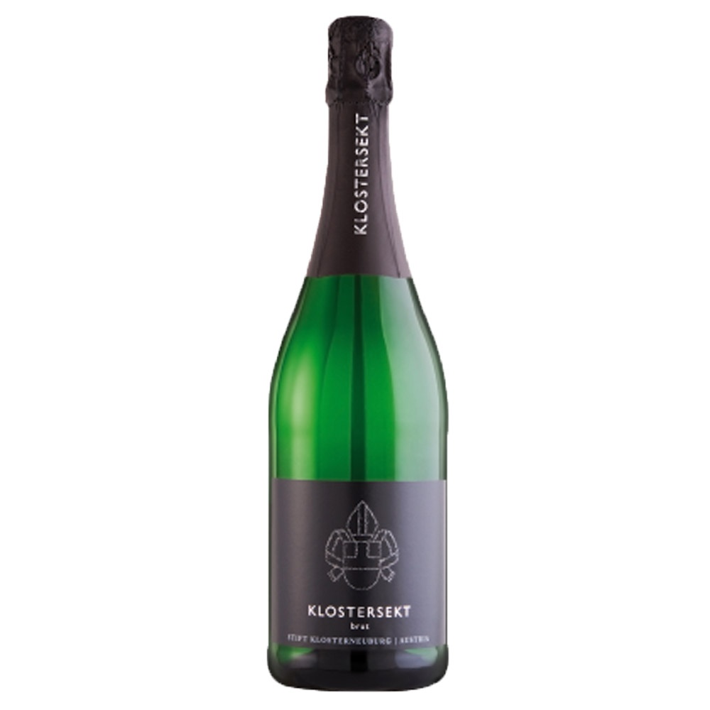 Wino Klostersekt Brut 12% białe musujące 750 ml