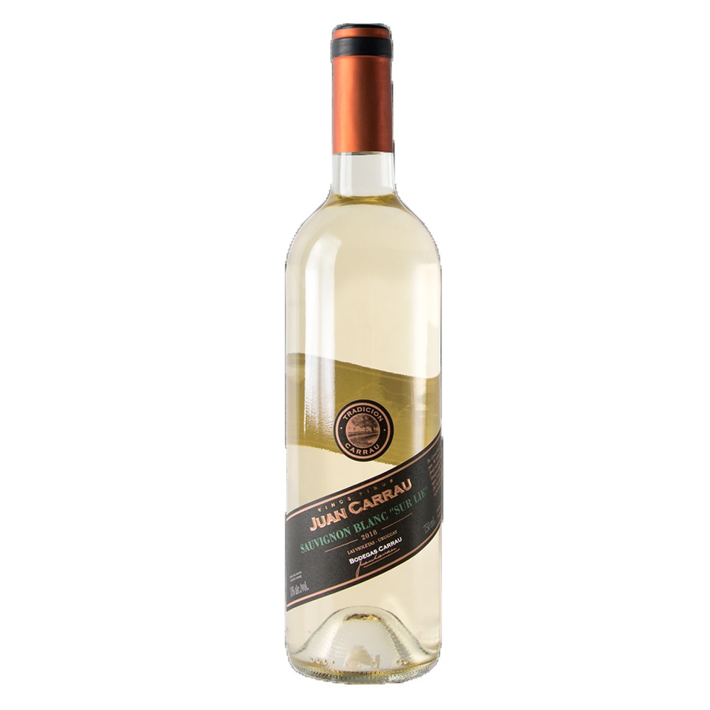 Wino Juan Carrau Sauvignon Blanc "Sur Lie" 13% białe wytrawne 750 ml