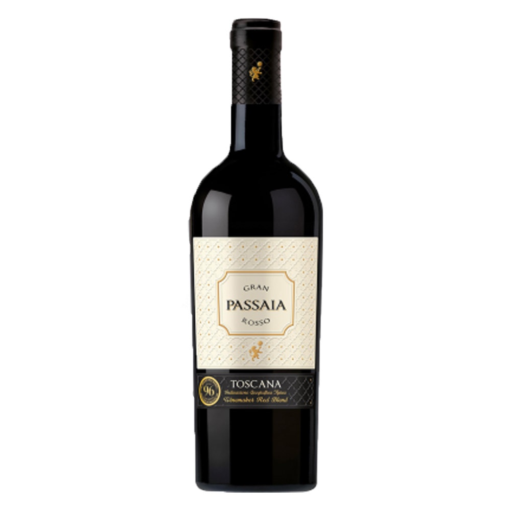 Wino Gran Passaia Rosso 13,5% czerwone półwytrawne 750 ml