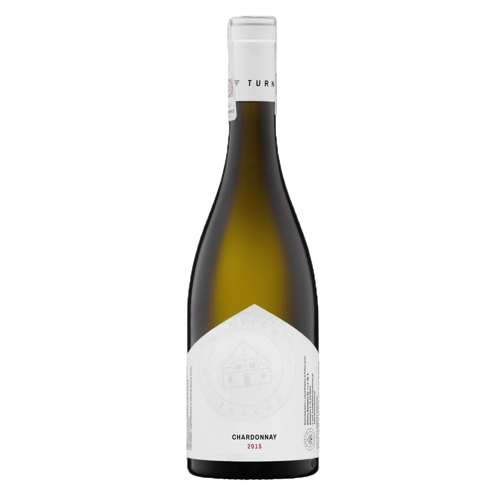 Wino Winnica Turnau Chardonnay 12,5% białe wytrawne 750 ml