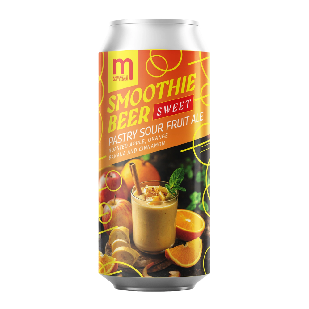 Piwo Maryensztadt Smoothie Beer Roasted Apple, Orange, Banana & Cinnamon 4,2% 500 ml Puszka