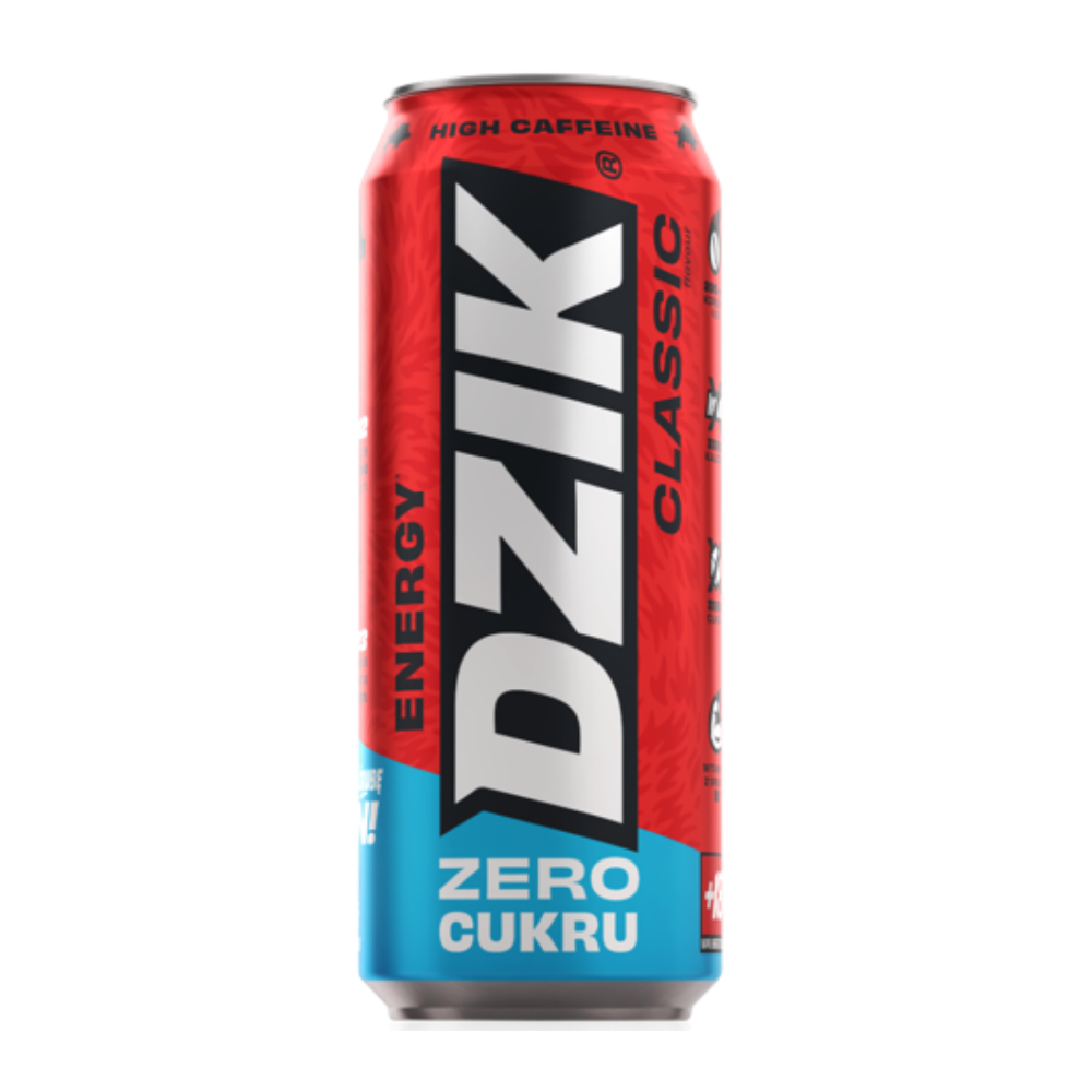 Napój energetyczny Dzik Energy Zero Kalorii Classic 250 ml DRS