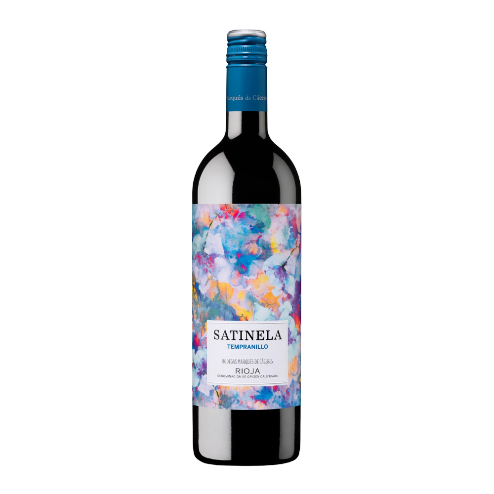 Wino Marques De Caceres Satinela Tempranillo 2022 13% czerwone wytrawne 750 ml