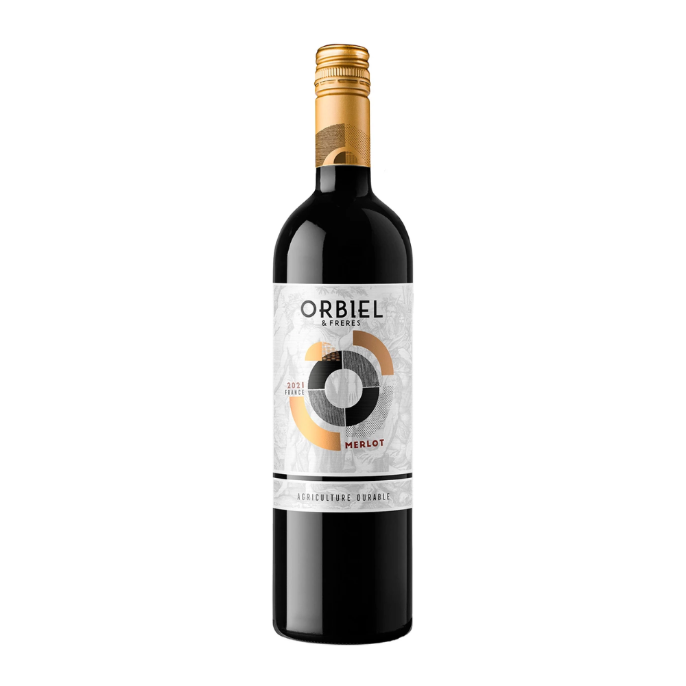 Wino Orbiel & Freres Merlot 13% czerwone wytrawne 750 ml