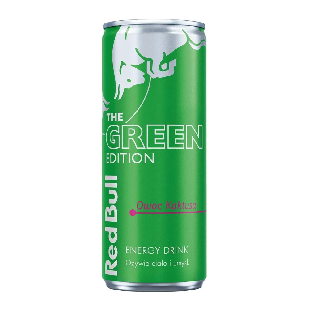 Energetyk Red Bull Green Owoc Kaktusa 250 ml puszka