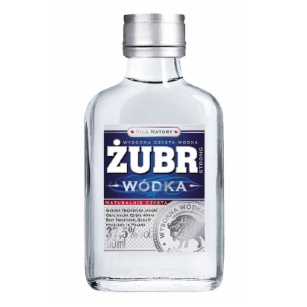 Wódka Żubr Strong 37,5% 90 ml