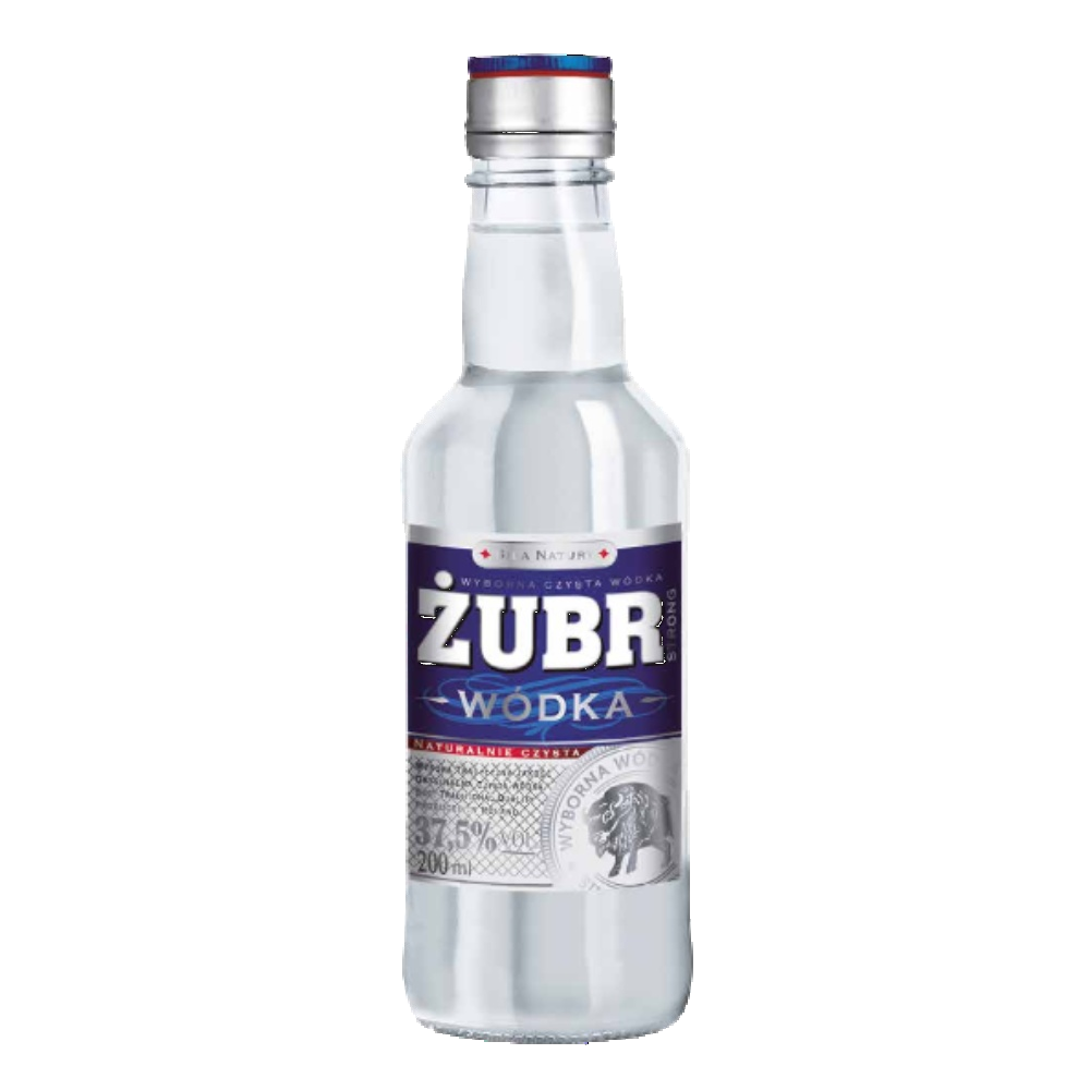 Wódka Żubr Strong 37,5% 200 ml