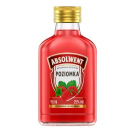 Likier Absolwent Poziomka 25% 90 ml