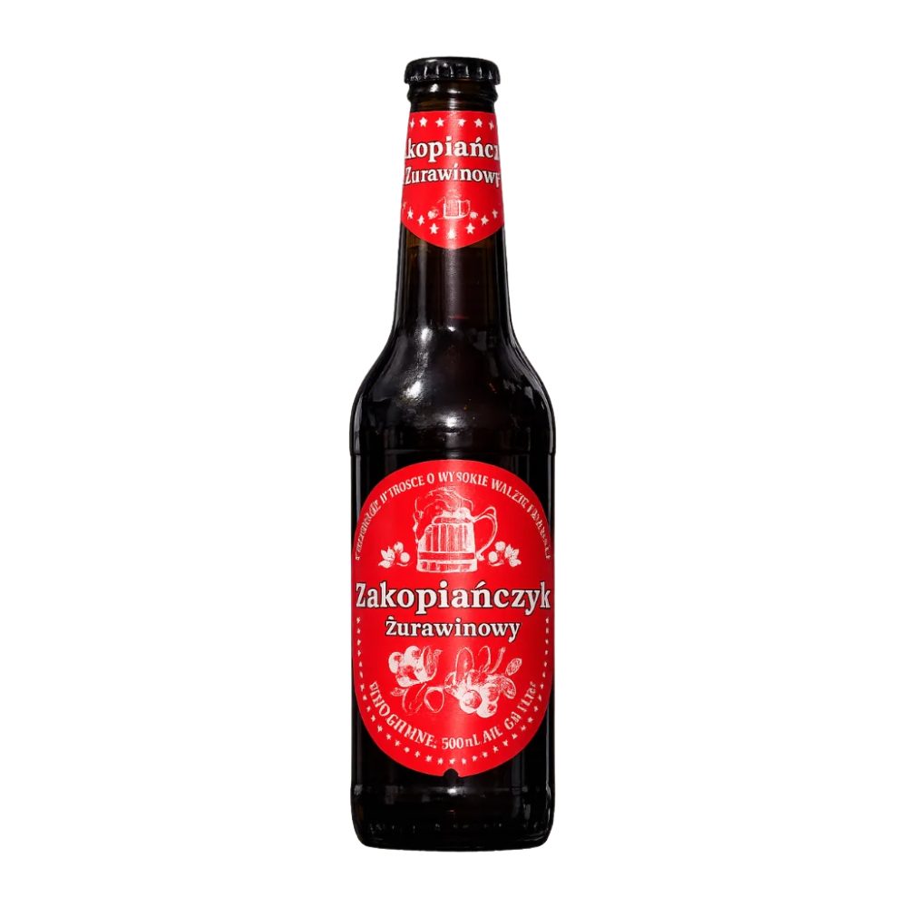 Piwo Zakopiańczyk Żurawinowy 6% 500 ml