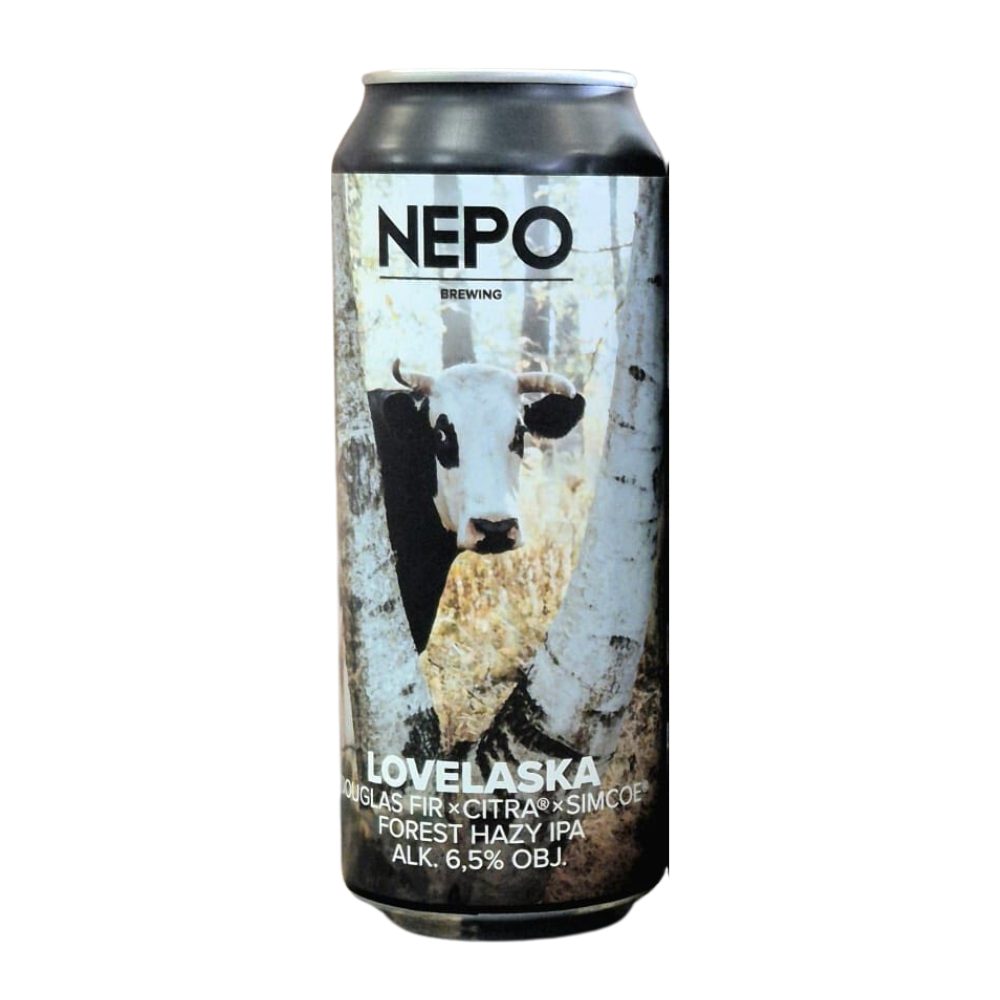 Piwo Nepomucen Lovelaska Forest Hazy IPA 6,5% 500 ml puszka DRS