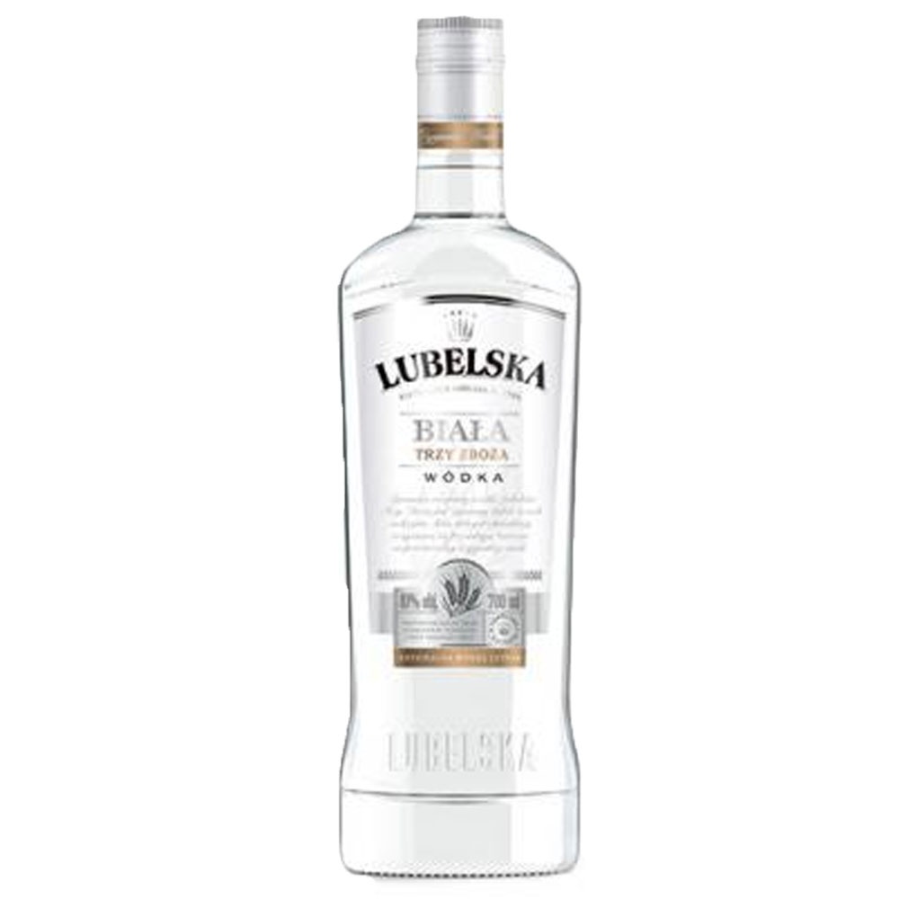 Wódka Lubelska Biała Trzy Zboża 40% 700 ml