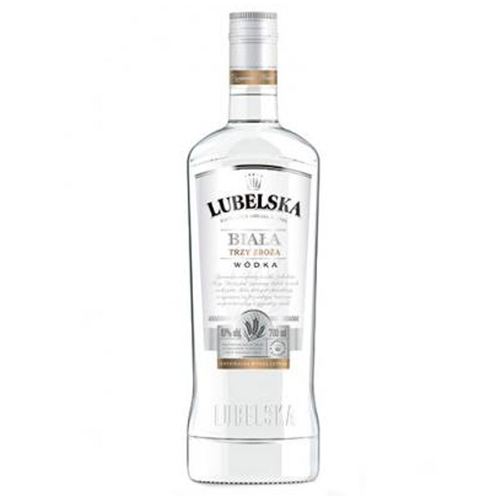 Wódka Lubelska Biała Trzy Zboża 40% 500 ml