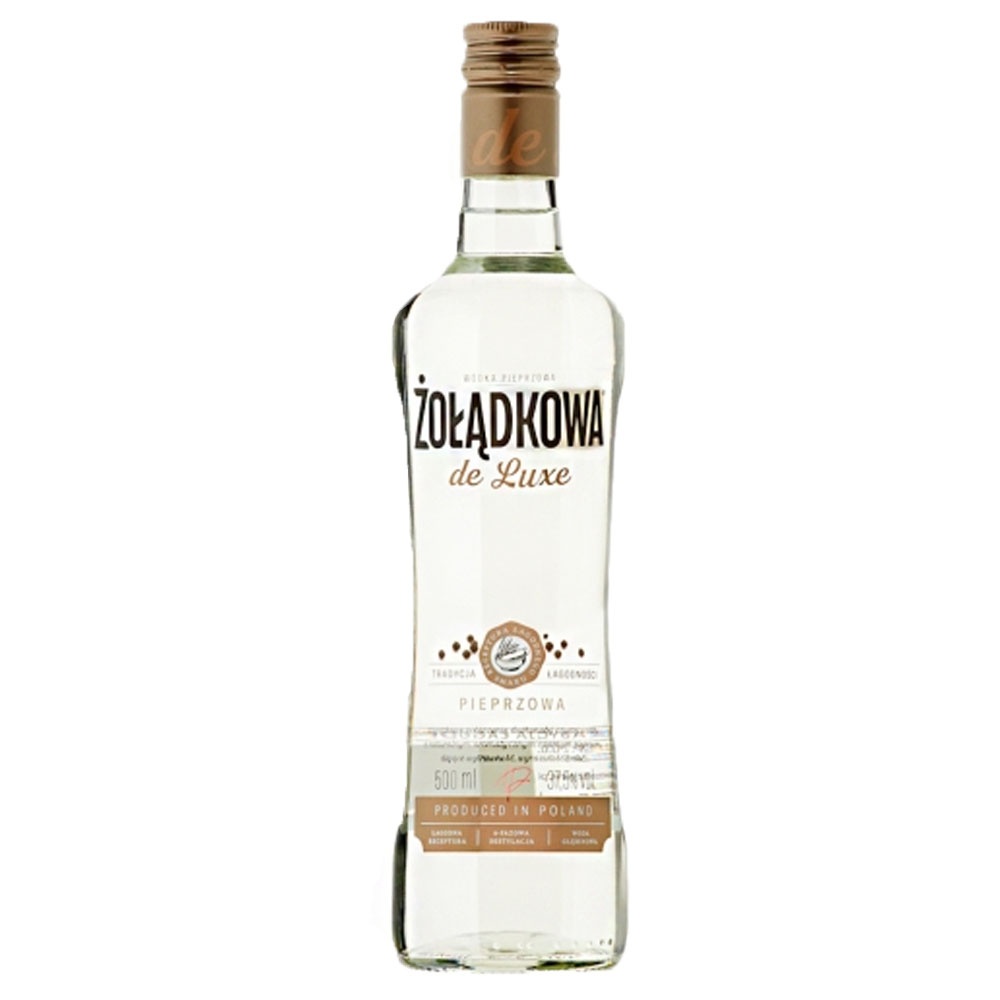 Wódka Czysta Żołądkowa de Luxe z Pieprzem 37,5% 500 ml