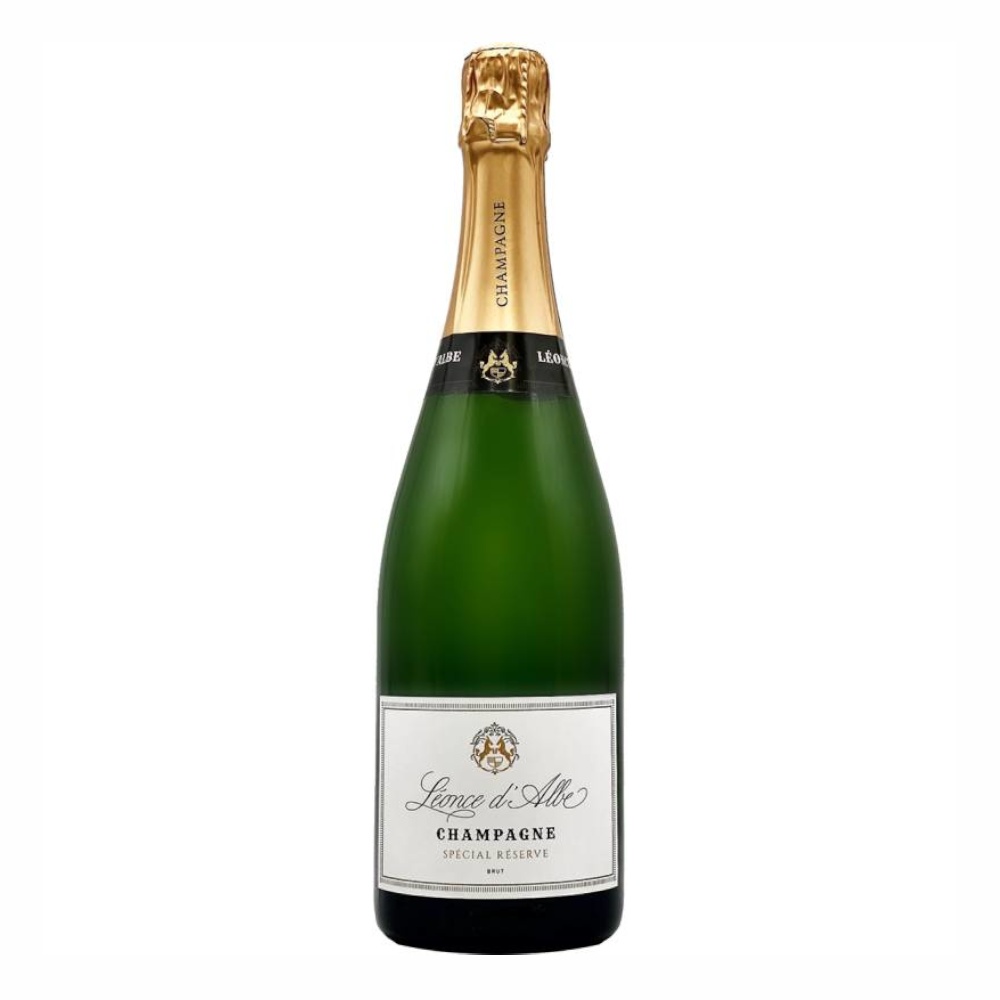 Wino Leonce d'Albe Special Reserve Brut 12% białe wytrawne 750 ml
