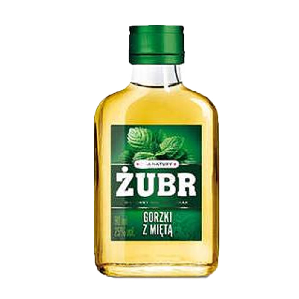 Żubr Gorzki z Miętą 25% 90 ml