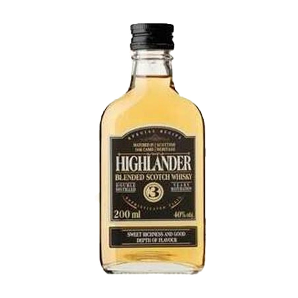 Whisky Highlander 40% 200 ml