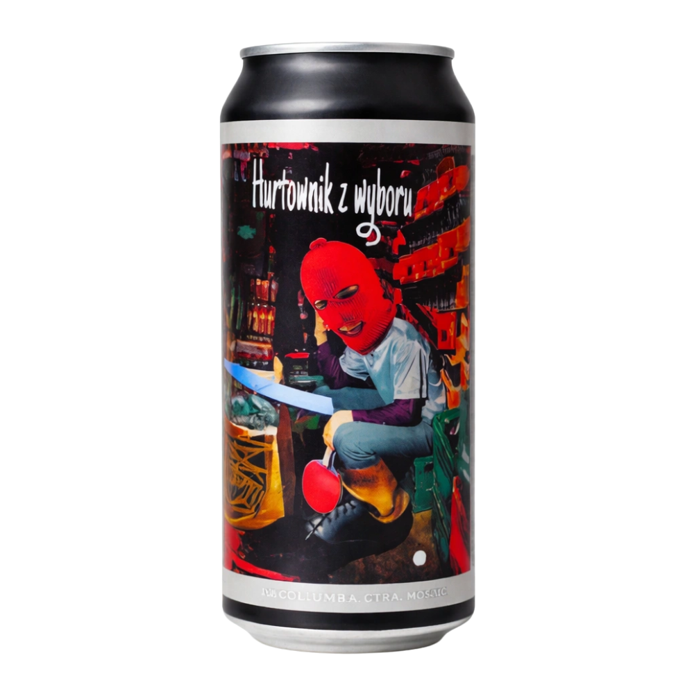 Piwo Moczybroda Hurtownik z Wyboru Hazy IPA 6% 500 ml puszka